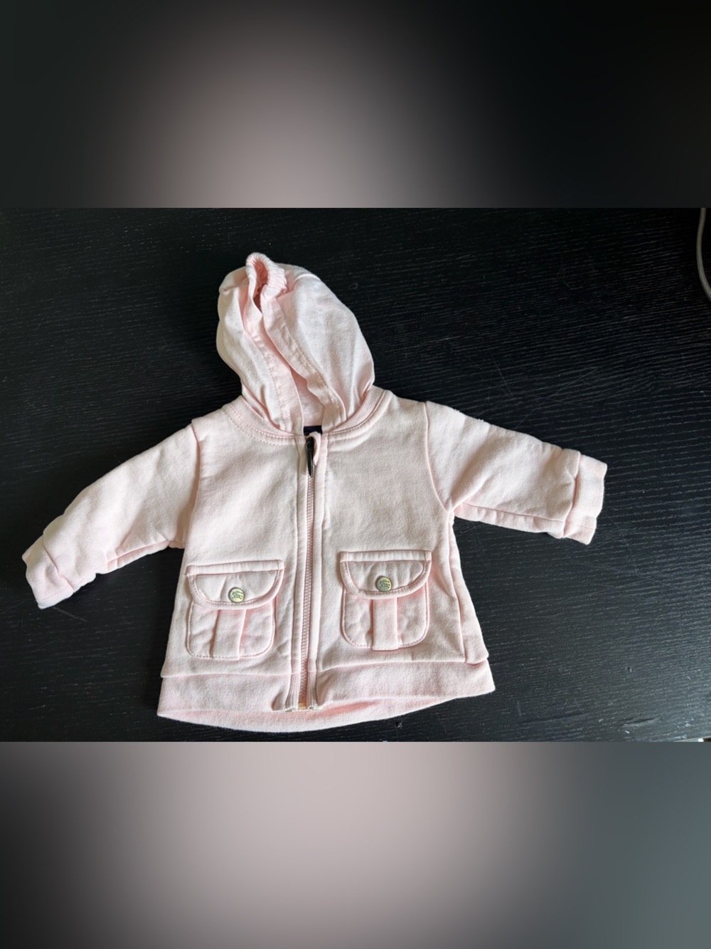 Burberry Baby Light Pink Cotton Jacket